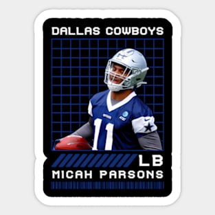 Micah Parsons - Lb - Dallas Cows Sticker